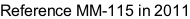 Reference MM-115 in 2011